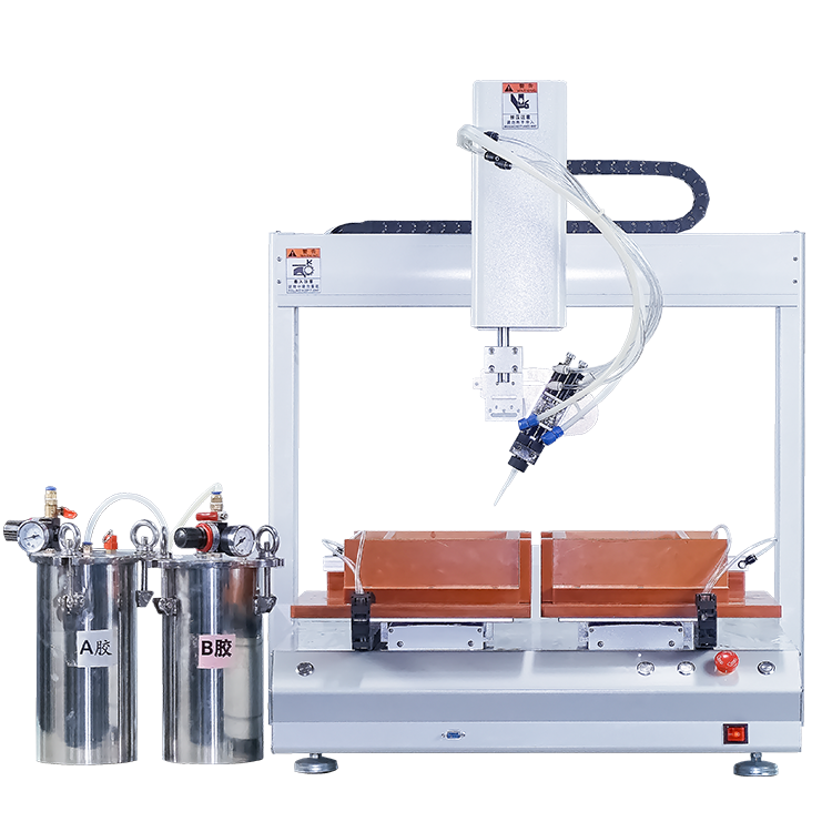 固科/Glueforce双工位AB胶点胶机-汉高达